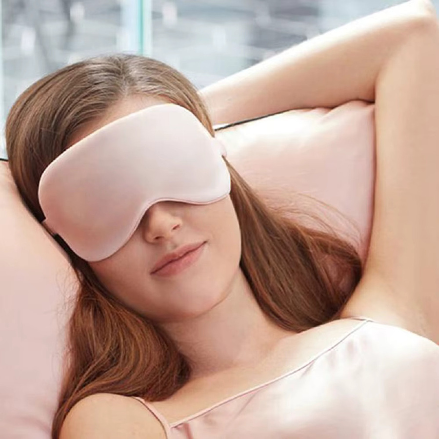 YUKUI Schlafmaske, Seide, Unisex - Bild 3