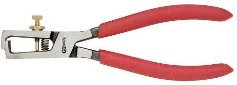 KS Tools 115.1314 Abisolierzange aus Stahl in Rot - Bild 1