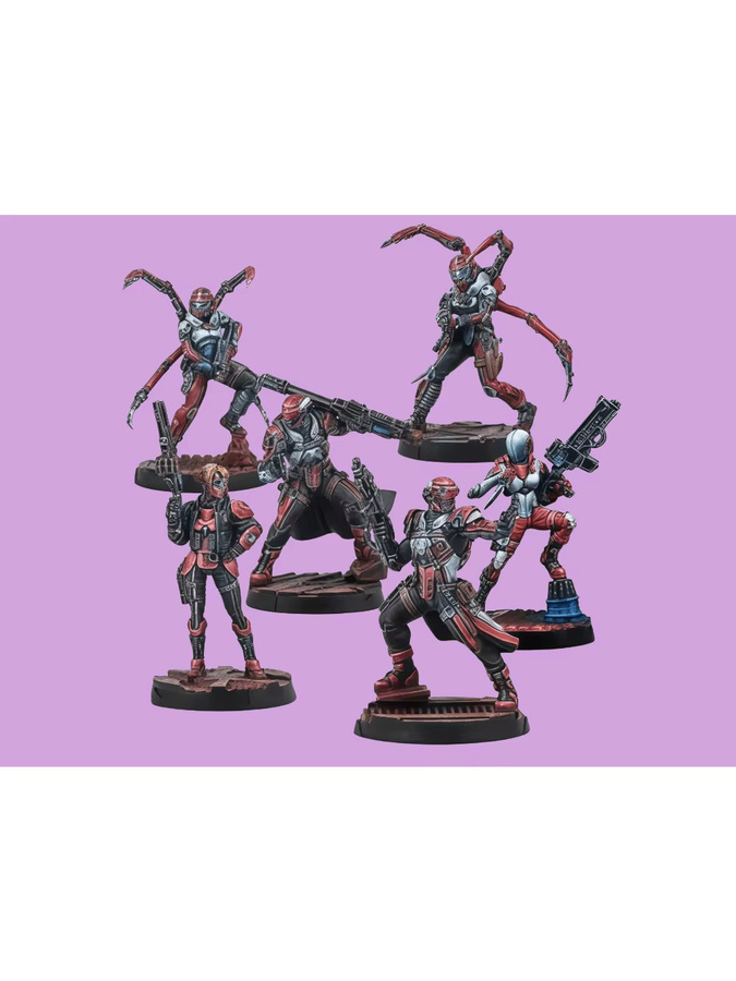 EVANOVM Resin Nomads Reinforcements: Nomads Pack, Modellbausatz aus Gießharz, unbemalt - Bild 2