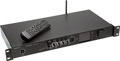 Omnitronic DJP-900NET PA Verstärker mit Bluetooth, DAB+, Internetradio und WLAN in Schwarz mit 460 W RMS Leistung pro Kanal an 4 Ohm - Bild 1