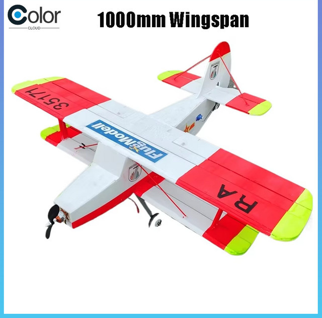 Andralyn Rc Short Take-Off und Landing Dschungel-Doppeldecker, ferngesteuertes Modellflugzeug - Bild 1