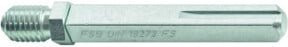 FSB Wechselstift mit Nut aus verzinktem Stahl in Silber, Durchmesser: 9 mm, Länge: 115 mm - Bild 1