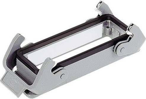 HARTING Anbaugehäuse Han 10HvE-agg-QB 09340100301 in Silber aus Kunststoff - Bild 1