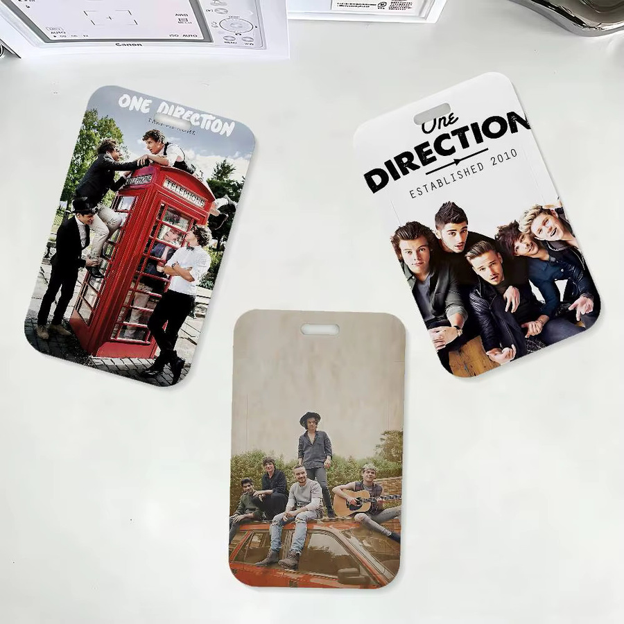 O-One D-Direction Ausweishalter mit Umhängeband für Büro und Schule - Bild 3