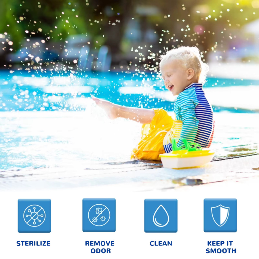 MOONSPRY Pool-Winterreiniger als Flockungsmittel in Tablettenform für klare Wasserqualität - Bild 3
