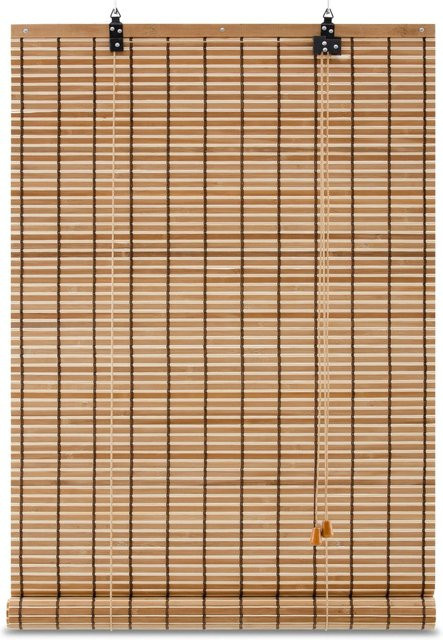 Sol Royal Bambusrollo SolDecor BR7 in Teak, Farbe: Braun, B/H: 90 x 220 cm - Bild 1