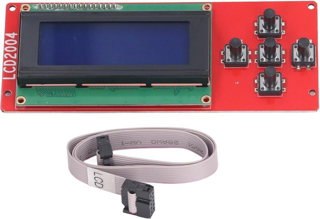 Smart Controller LCD-Anzeige Steuermodulplatine mit 5-poligem flexiblem Flachbandkabel für Blue 3D-Drucker von TOMTOP JMS - Bild 1