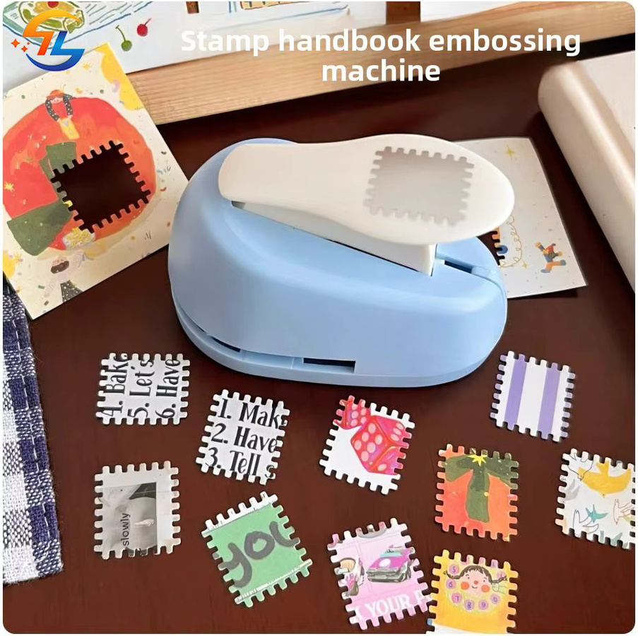 DIY Prägemaschine Embosser für Handwerk und Scrapbooking in Pink - Bild 2