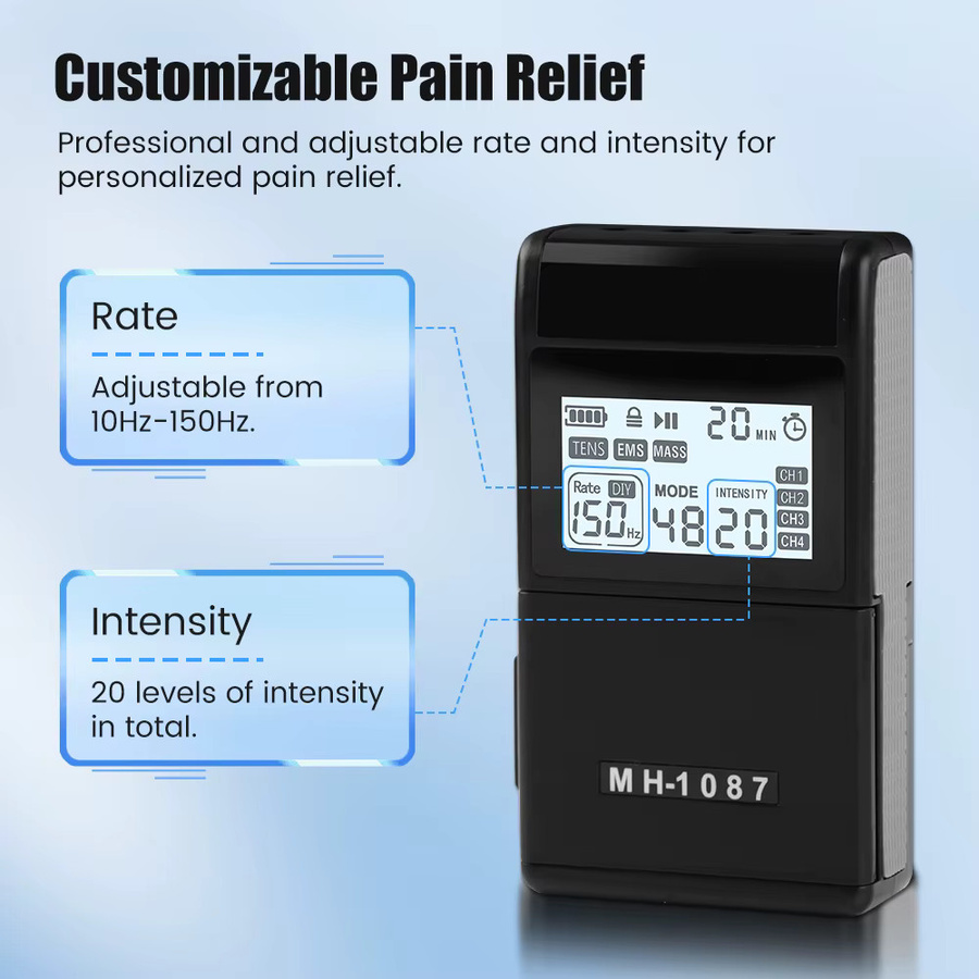 JBMBHC TENS-Einheit EMS-Muskelstimulator, Unisex - Bild 2