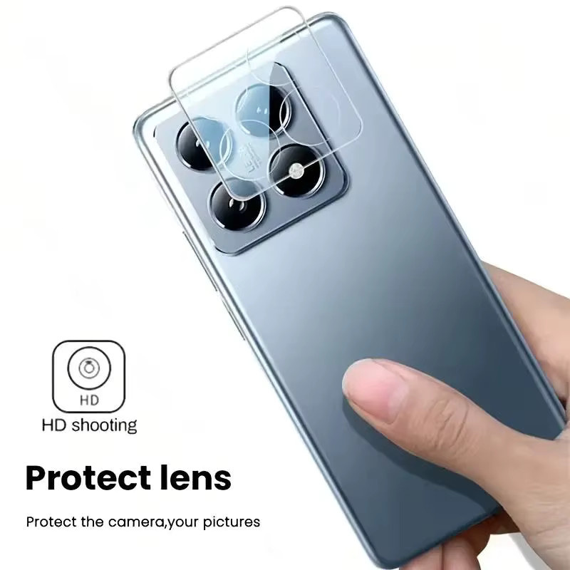 3er-Set Kamera-Objektivschutz aus gehärtetem Glas für Xiaomi Mi 13T 14T Pro Poco X6 X7 F6 Pro in Transparent - Bild 6