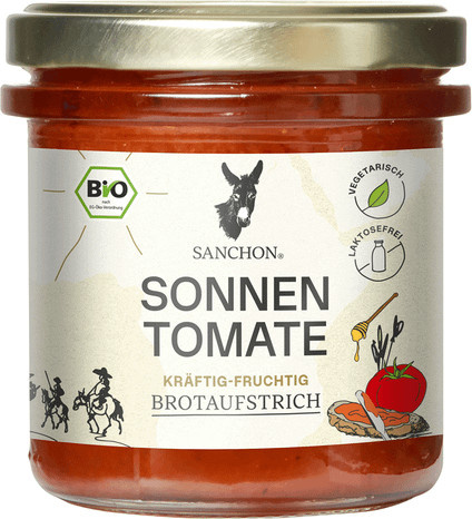 Sanchon Bio-Aufstrich Sonnentomate 150 g - Bild 1