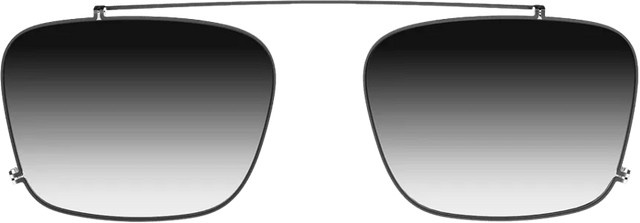 EvenRealities Even G2B Smartglasses, randlos, Aviator, Metall, Grau - Bild 1
