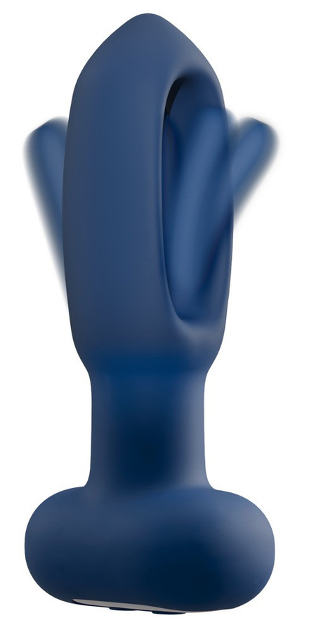 ANOS Analvibrator mit Flicking Tongue-Funktion in Blau - Bild 2