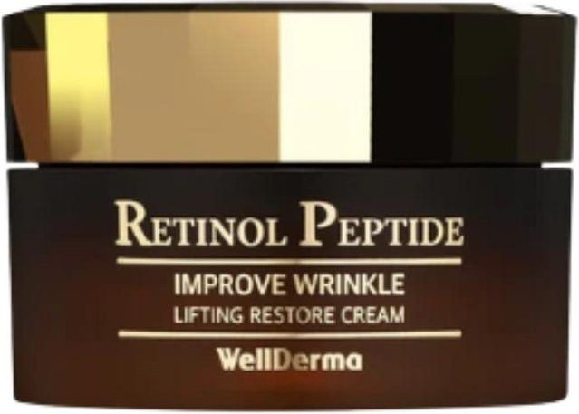 WellDerma Retinol Peptid Lifting Restore Creme, 50 g, Gesicht - Bild 1