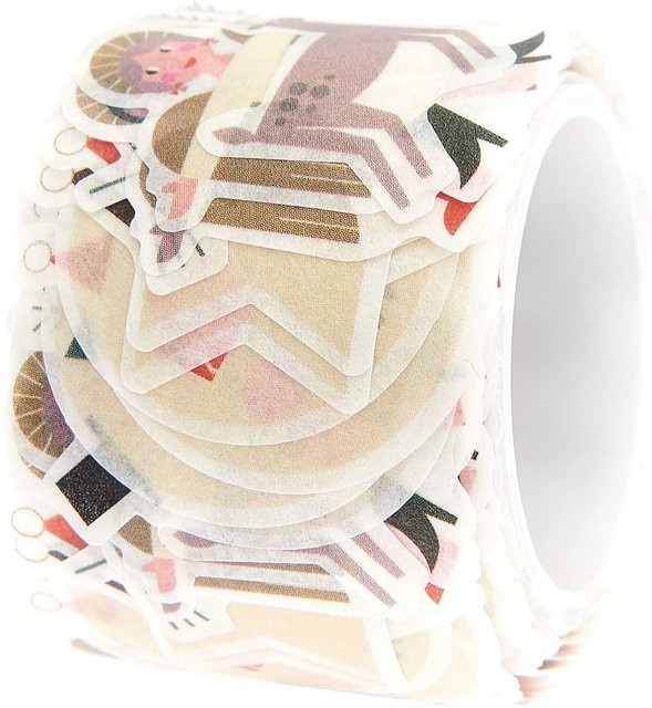 Rico Design Paper Poetry Washi Sticker Christmas Figuren mit 200 Stück - Bild 1