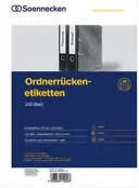Soennecken Ordnerrückenetiketten Universal in Weiß - Bild 1