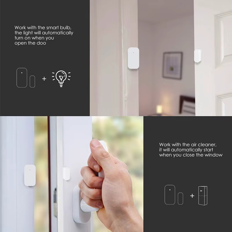 Aqara Smart Tür und Fenster Sensor mit Zigbee Drahtloser Verbindung in Weiß, kompatibel mit Mi Home App und Xiaomi Smart Home - Bild 3