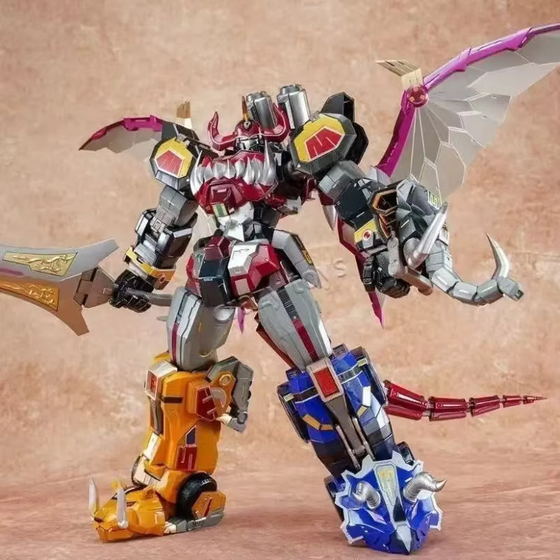 FLAMETOYS Beast Lord Dragon Caesar Megazord, Actionfigur, aus Legierung - Bild 2