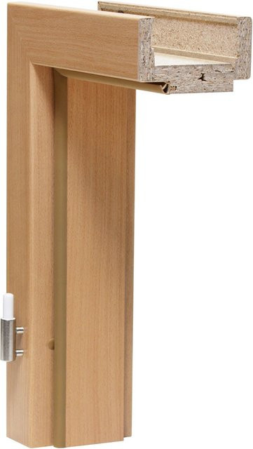 GetaDoor Türzarge Dekor Buche Holzoptik Braun B: 73,5 cm, H: 198,5 cm, T: 24 cm Anschlag L/R - Bild 1
