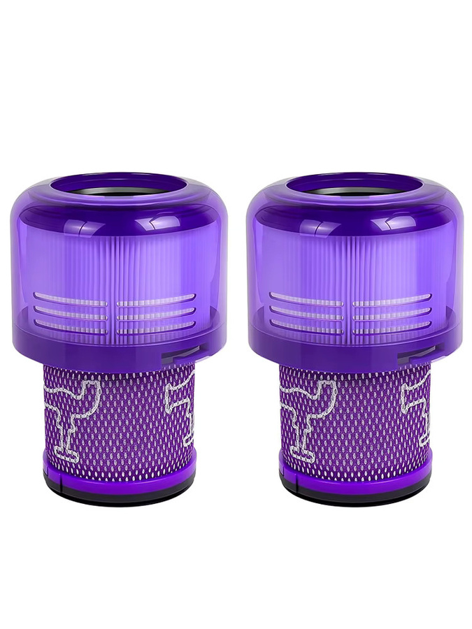Waschbarer HEPA-Ersatzfilter für Dyson Akku-Staubsauger V15 Detect, V11 Animal, V11 Torque Drive SV14 in Lila - Bild 6
