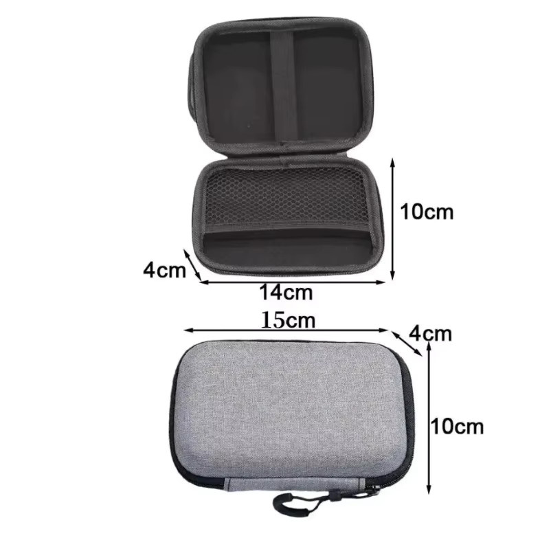 VIKEFON Schutzhülle für R36S und R35S Retro Spielkonsolen, EVA Hard Case Lagerungstasche in Grau - Bild 3