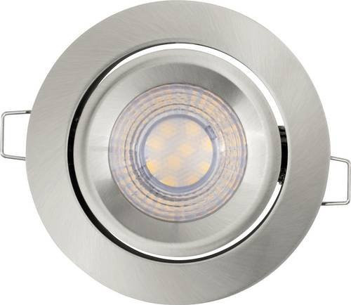OSRAM LED Deckenstrahler Set Recess Simple Dim 3er Pack Brushed Nickel Silber 2700K Warmweiß - Bild 1