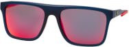 Scuderia Ferrari FZ 6006 Sonnenbrille, Quadratisch, Vollrand, Kunststoff, Herren, blau, schwarz - Bild 1