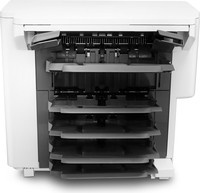 HP Stapler und Heftgerät mit Mailbox für Color LaserJet Enterprise M607, M608 und M609, Kapazität 800 Blatt, Farbe Weiß - Bild 1