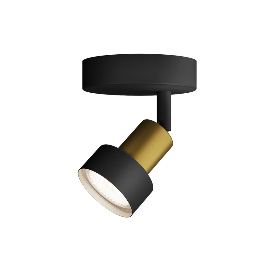 Philips Hue Spot Conduit LED Wandleuchte 1-flammig GU10 Schwarz-Gold - Bild 2