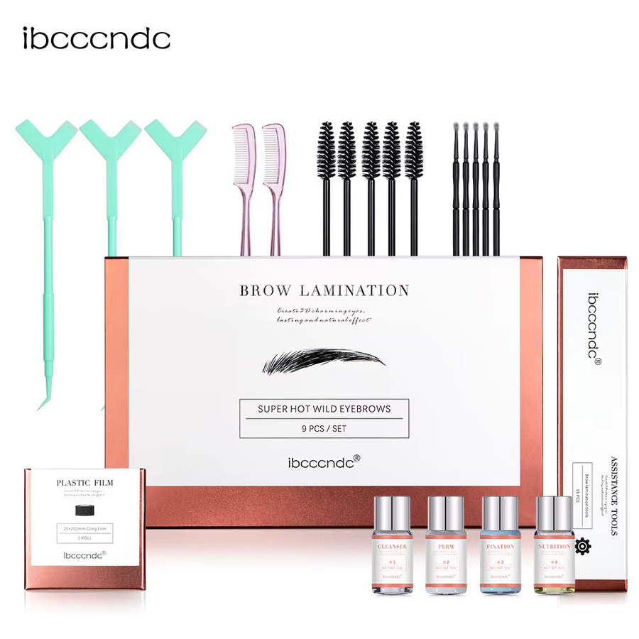 ibcccndc Pro Brow Lift Perming Eyebrow Lifting Kit, Keratin Lotion, Unisex - Bild 2