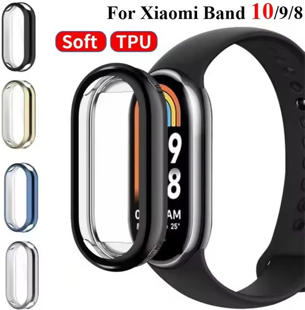 Xiaomi Schutzhülle mit Displayschutz und NFC-Funktion für Mi Band 10 9 8 in Transparent - Bild 1