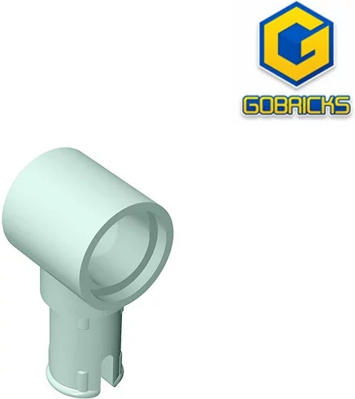 Gobricks GDS-925 Technik, Stift mit Längsreibungsrippen und Stiftloch, Zubehör - Bild 1