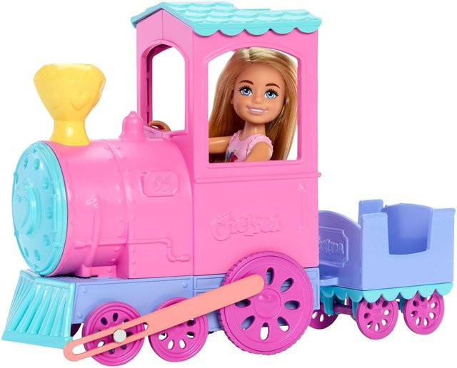Mattel Barbie Chelsea Day at the Fair, Puppe mit Zug, Waggon & Zubehör - Bild 1
