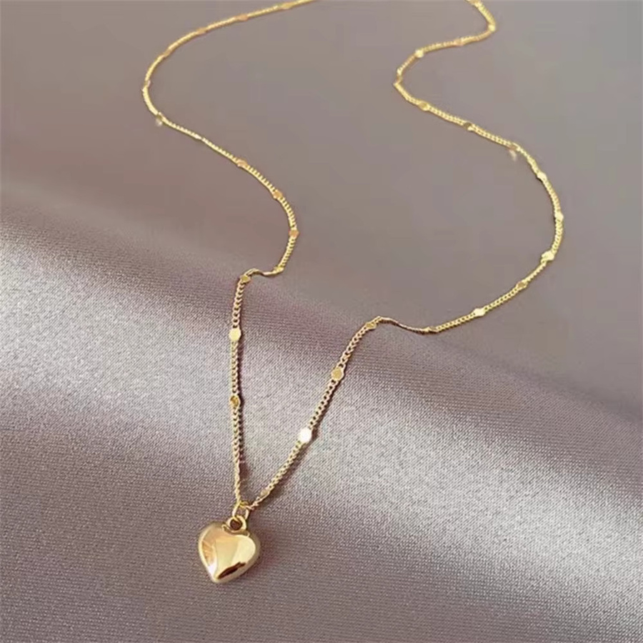 Halskette Gold Farbe, Damen - Bild 2
