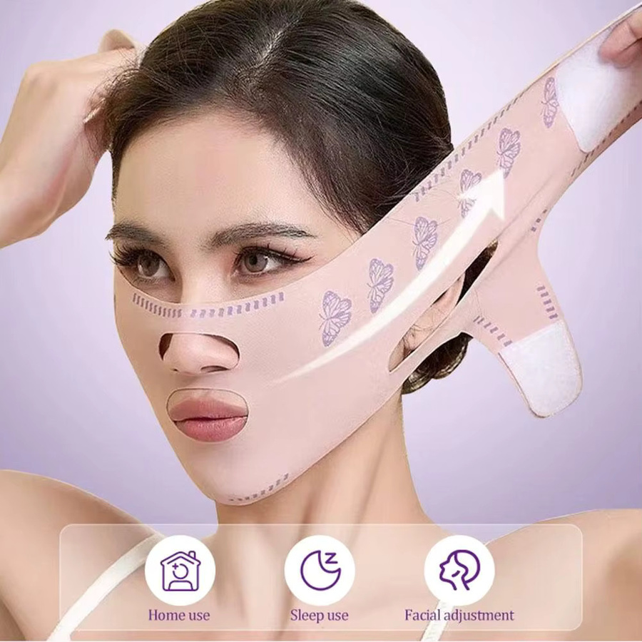 Soug Gesichtsverband Facelift Straffungsmaske, Unisex - Bild 4