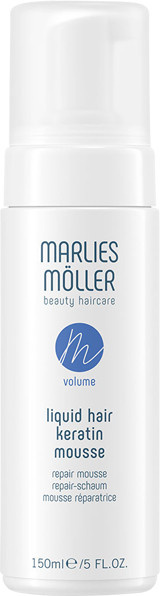 Marlies Möller Volume Liquid Hair Keratin Mousse, Schaum für strapaziertes Haar - Bild 1