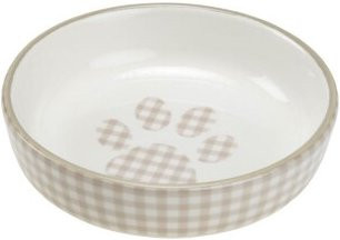 AniOne Keramikschale Pfote in Beige - Bild 1