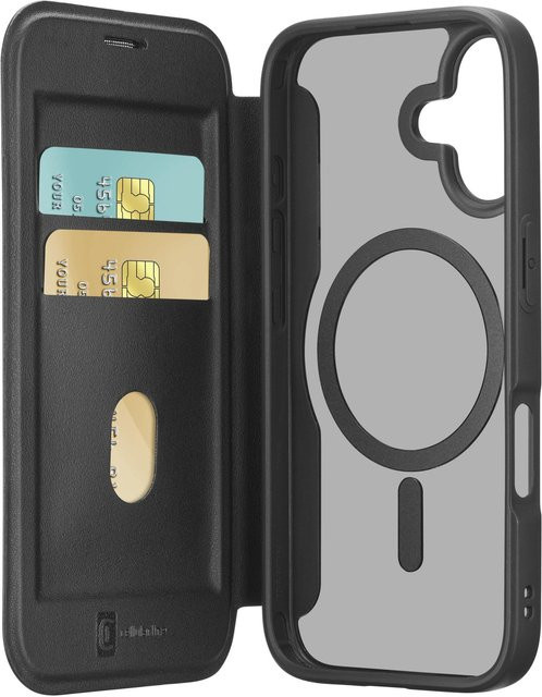 Book Case Daily MAG Schutzhülle für Apple iPhone 17 in Black - Bild 1