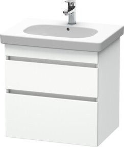 Duravit Waschtischunterschrank DuraStyle in Weiß, wandhängend, B/T: 60 x 45,3 cm, Höhe: 61 cm - Bild 1