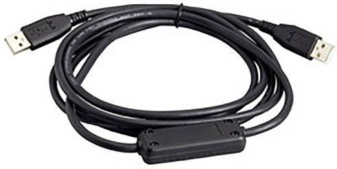 Schneider Electric Strom Anschlusskabel USB-A auf USB-C in Schwarz, Länge: 2 m - Bild 1