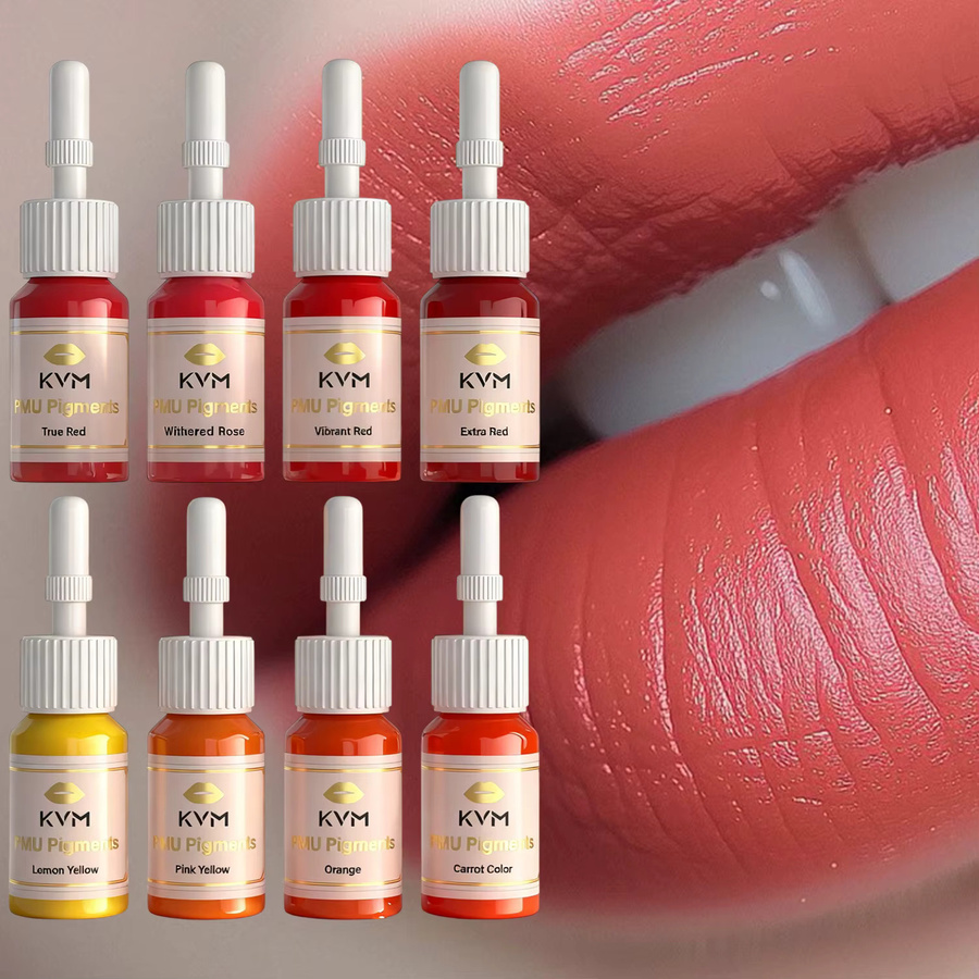 KVM Lippen-Tattoo-Tinte, 5 ml, 8 Farben, Unisex - Bild 2