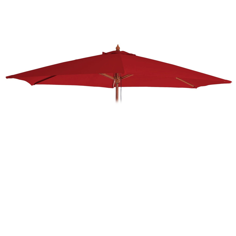 MCW Ersatz-Bezug für Sonnenschirm Lissabon aus Polyester, Farbe: Bordeaux, Durchmesser: 3 m - Bild 2