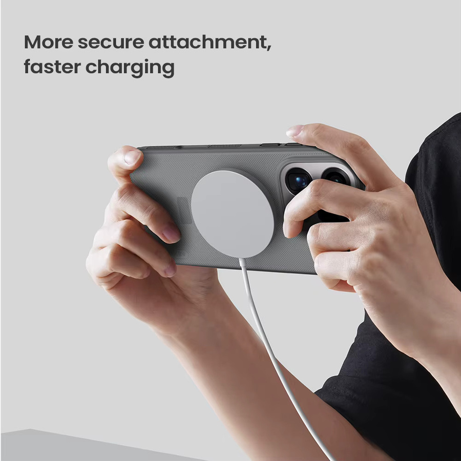 Nillkin Super Frosted Shield Pro Magnetische Schutzhülle für OPPO Find X9 Pro und OPPO Find X9 in Schwarz und Transparent, Stoßfest und Anti-Fingerprint - Bild 4