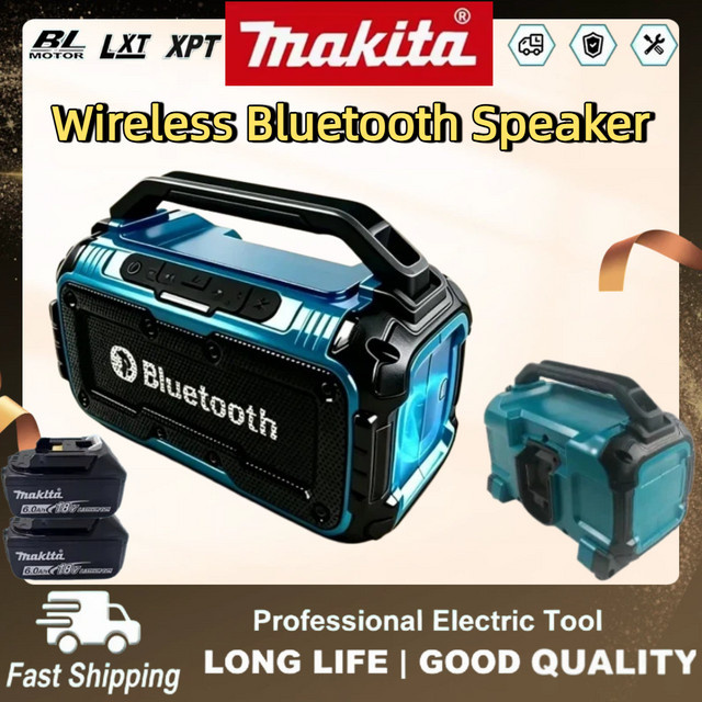 Makita Dual Channel Surround Bluetooth Lautsprecher Tragbarer Drahtloser Subwoofer für 18V Akku - Bild 1