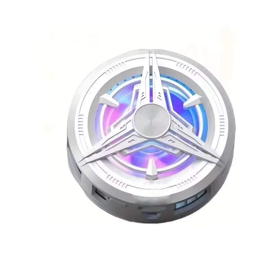 OBAME Universeller Gaming-Mobilkühler mit magnetischer oder rückseitiger Clip-Funktion für Tablet, iPad und Smartphone in Schwarz oder Silber - Bild 1