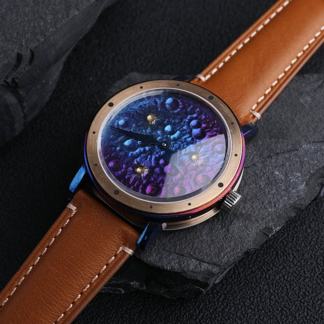 MysteriousCold Armbanduhr, Bronze-Gehäuse, Automatikwerk, 45 mm, Unisex - Bild 1