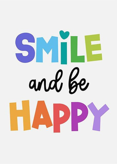 DIMENGQI Kinder Positive Affirmation Kunstdrucke mit inspirierenden Zitaten, Leinwand Wandbild für Klassenzimmer und Kinderzimmer, Mehrfarbig, Breite: 30 cm, Höhe: 45 cm - Bild 1