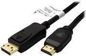 VALUE DisplayPort auf HDMI Adapterkabel, abgeschirmt, Schwarz, Länge: 7,5 m - Bild 2