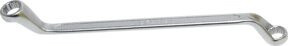 BGS Doppel-Ringschlüssel 30210 aus Chrom-Vanadium-Stahl, silber, SW 10 x 11 mm - Bild 1