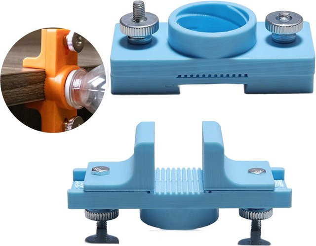 DAZZLEEX Manuelles Kleber-Spreading-Werkzeug in Blau, verstellbarer Kleber-Applikator für die Holzbearbeitung, 10–50 mm - Bild 1